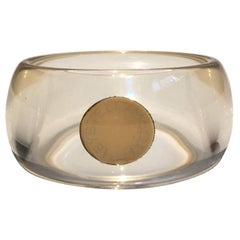 Stella McCartney Perspex clear Cuff bangle bracelet