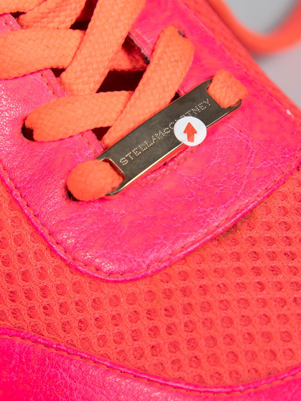 Baskets espadrilles roses à lacets Stella McCartney, taille IT 36 en vente 2