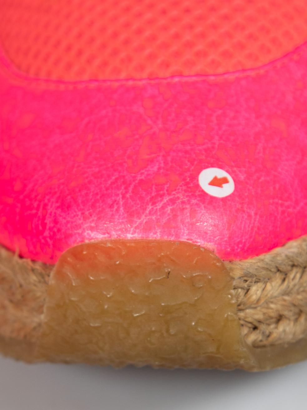 Baskets espadrilles roses à lacets Stella McCartney, taille IT 36 en vente 3
