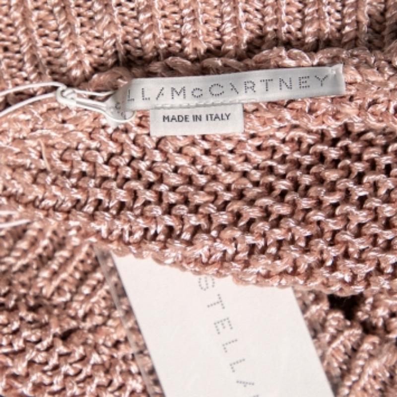 Beige Stella McCartney - Maglia monospalla rosa S in vendita