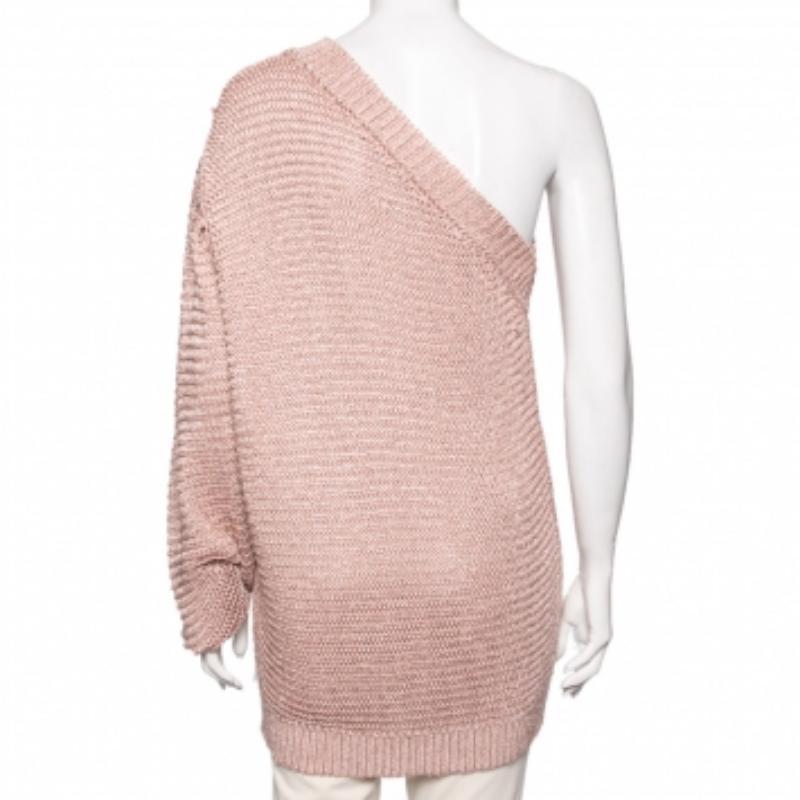 Donna Stella McCartney - Maglia monospalla rosa S in vendita