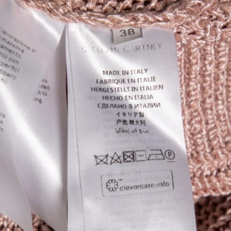 Stella McCartney - Maglia monospalla rosa S in vendita 1
