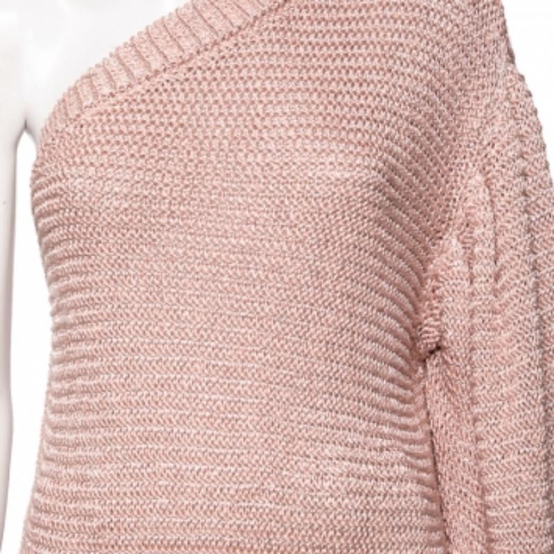 Stella McCartney - Maglia monospalla rosa S in vendita 2