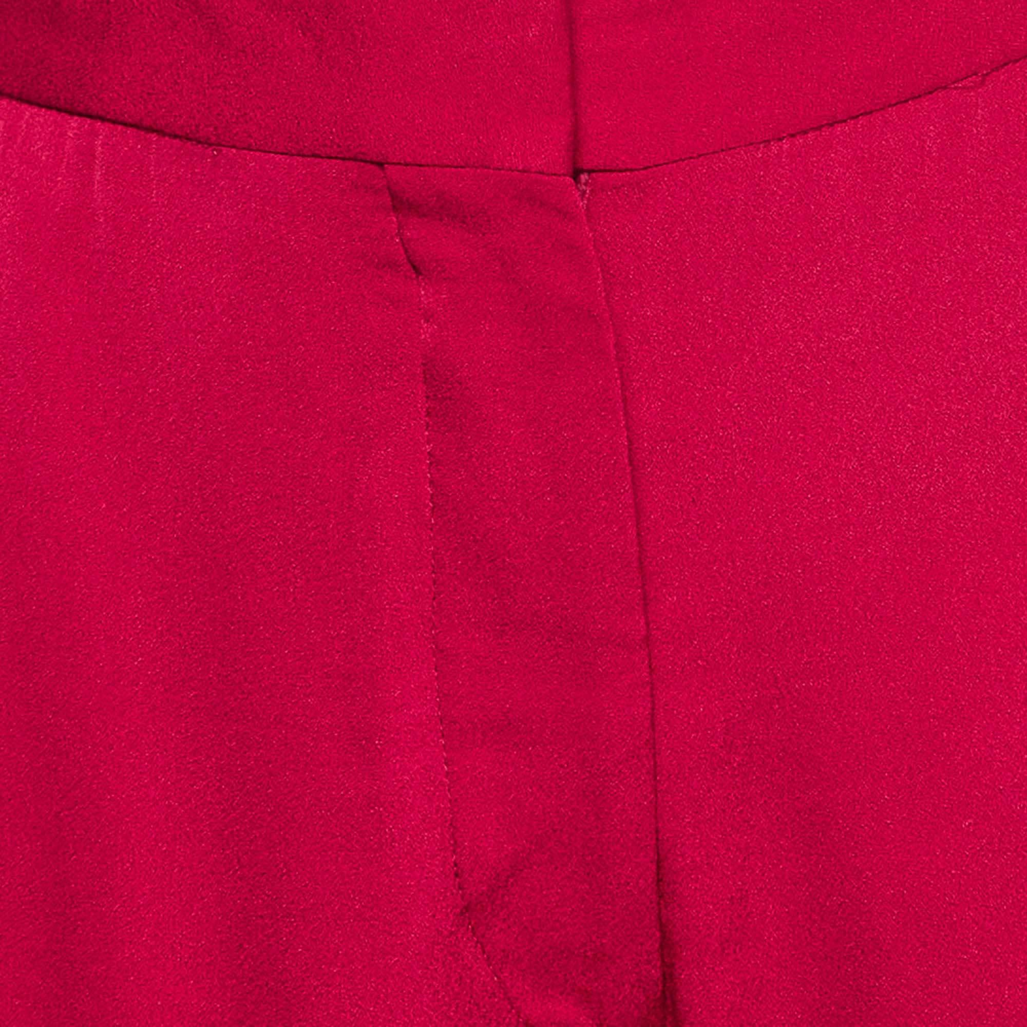 Rose Pantalon Stella McCartney rose à pompons S en vente