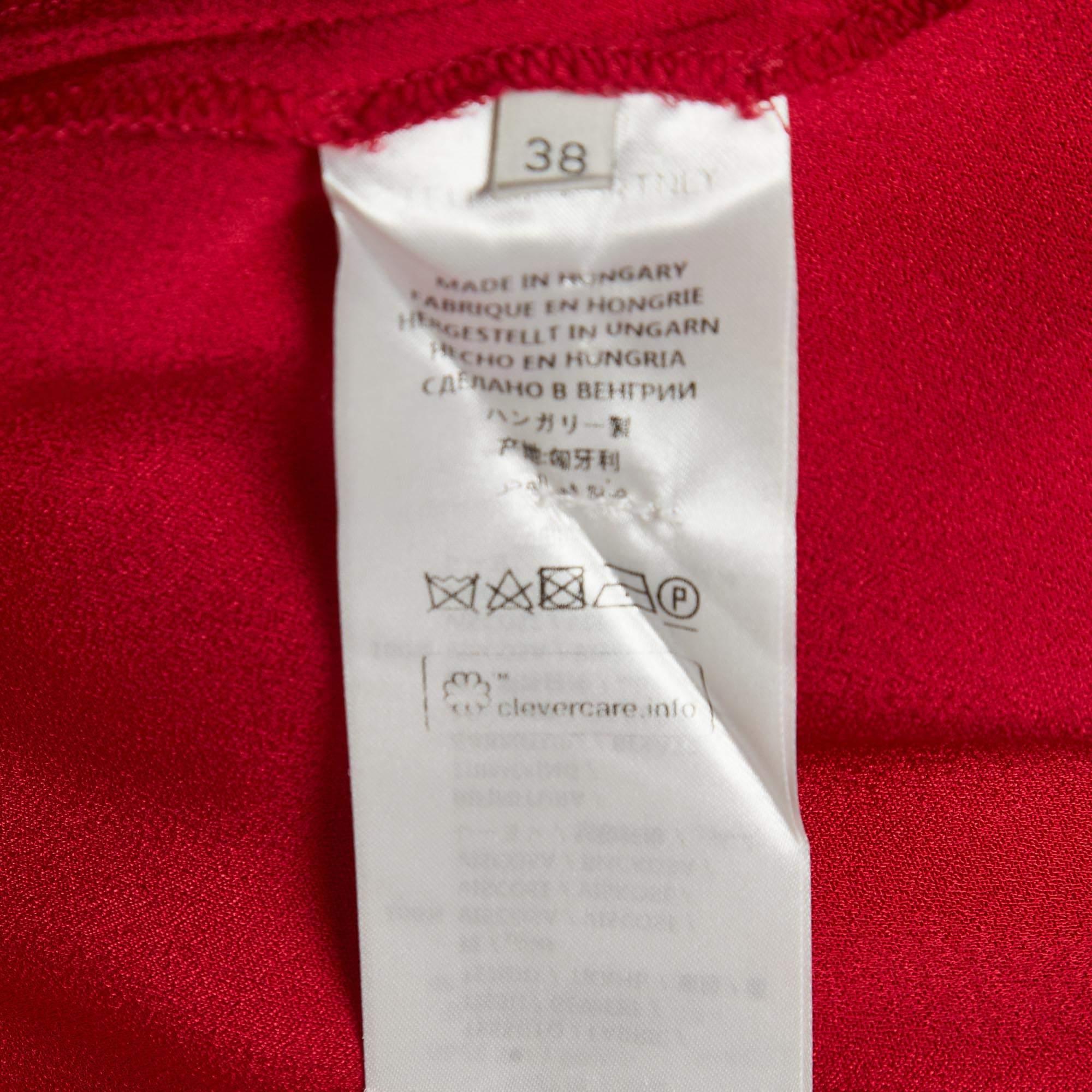 Pantalon Stella McCartney rose à pompons S Pour femmes en vente