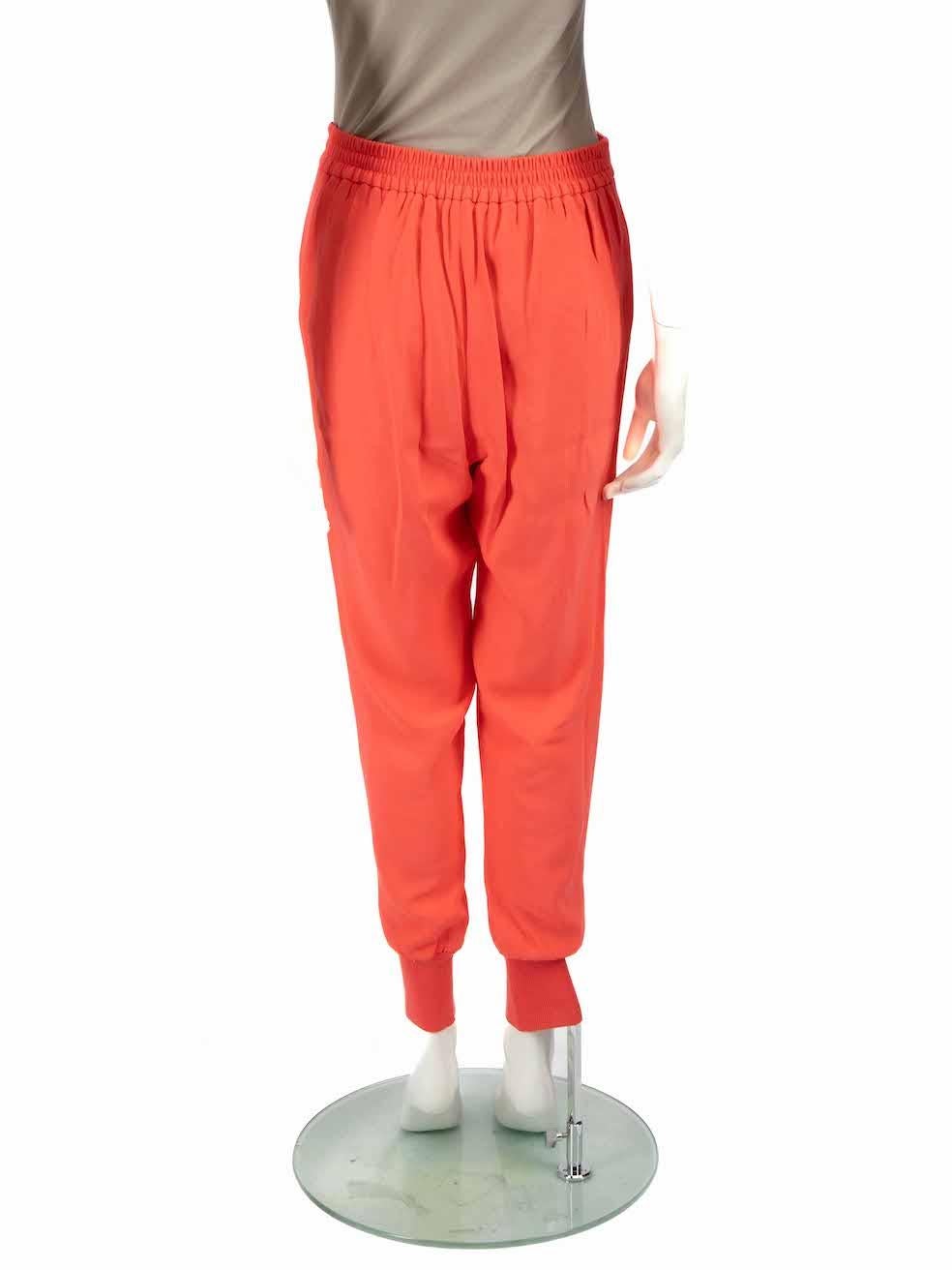 Joggers cónicos rosa Stella McCartney Talla S Rosa en venta