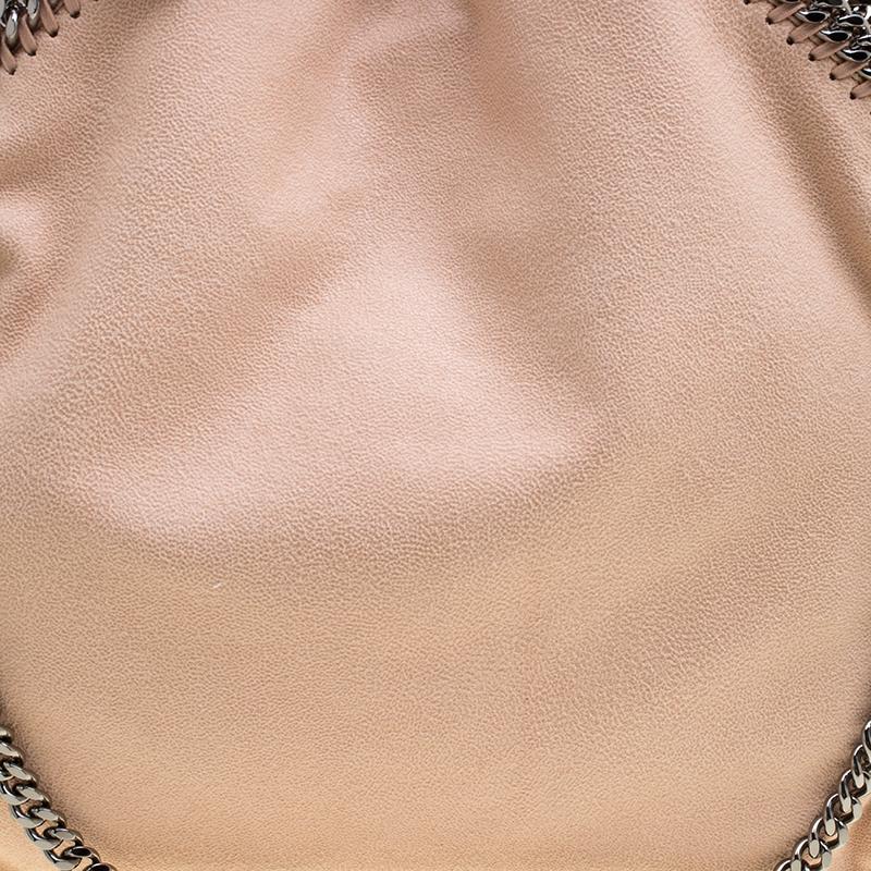 Stella McCartney Powder Pink Faux Leather Falabella Tote 1