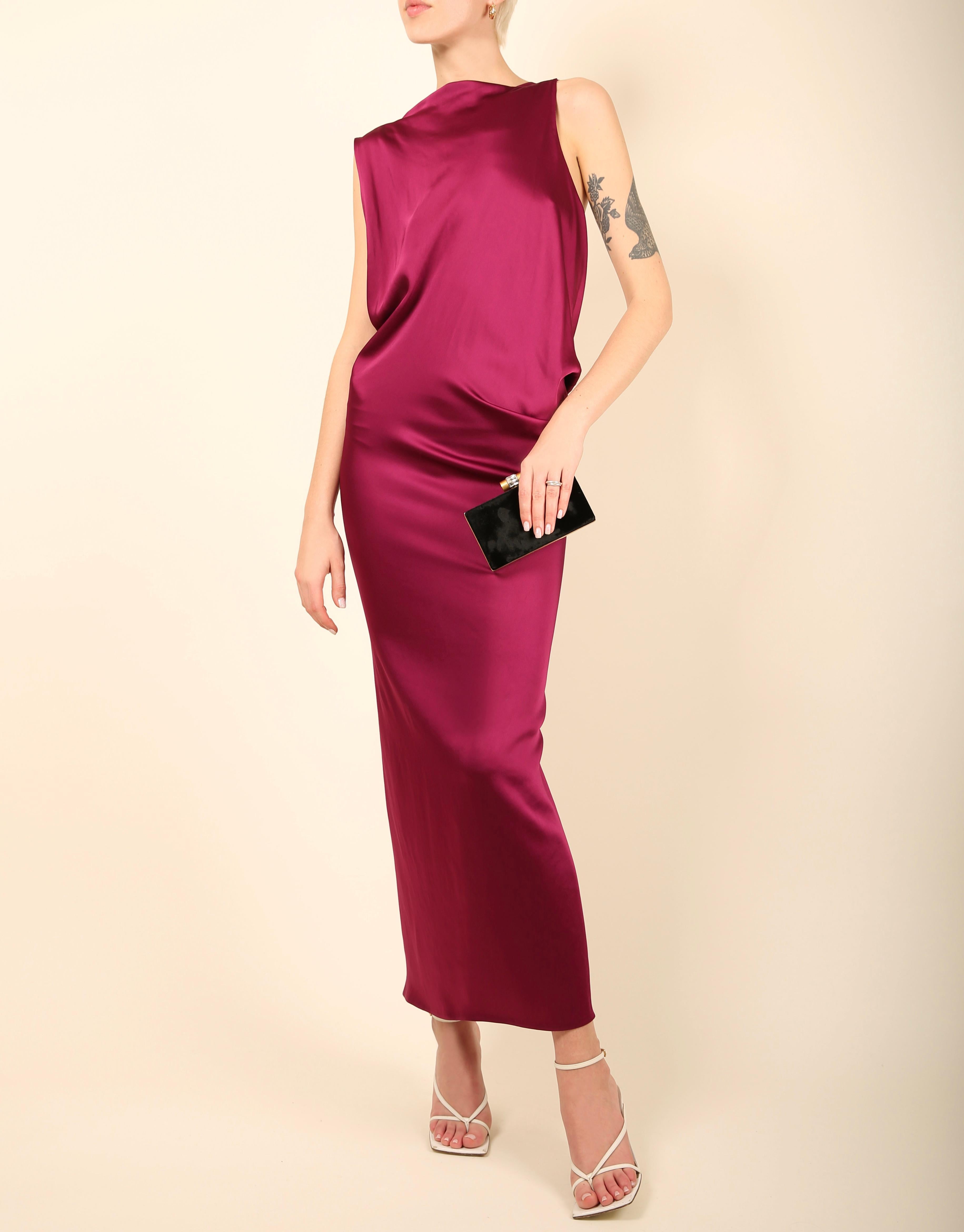 stella mccartney purple dress