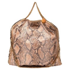 Stella McCartney Python Effect Falabella Tote Bag