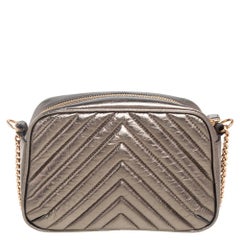 Stella McCartney Quilted Faux Leather Stella Star Crossbody Bag