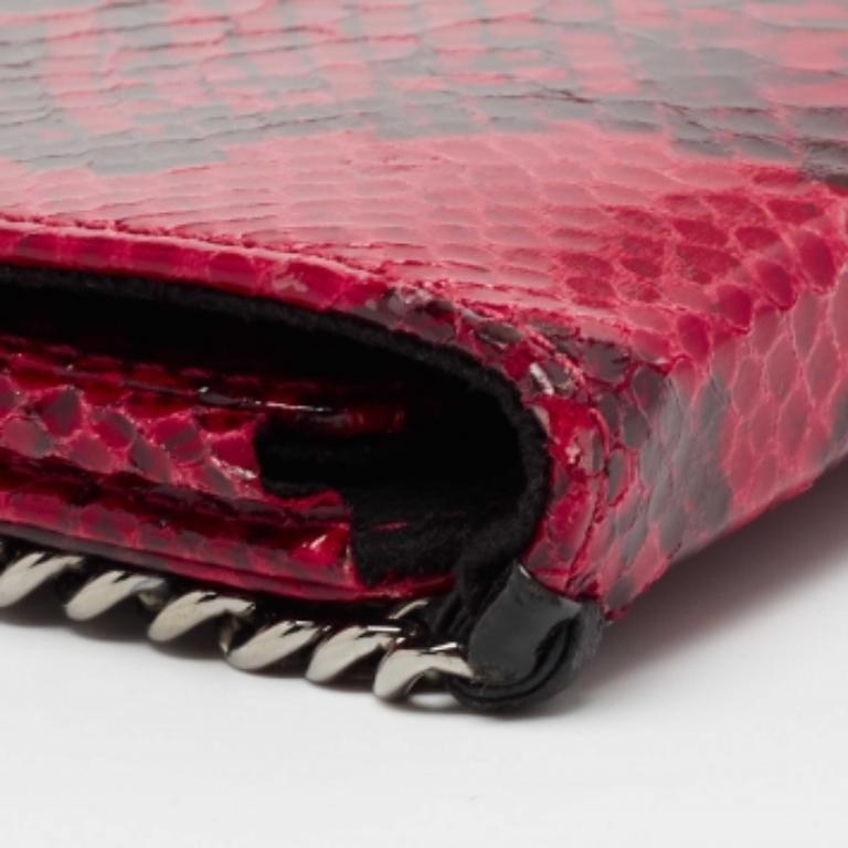 Stella McCartney Étui pour iPad 2 en faux python rouge en vente 1