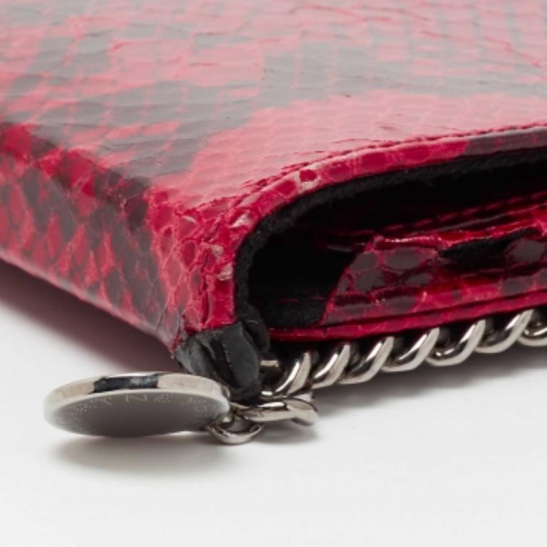 Stella McCartney Étui pour iPad 2 en faux python rouge en vente 2