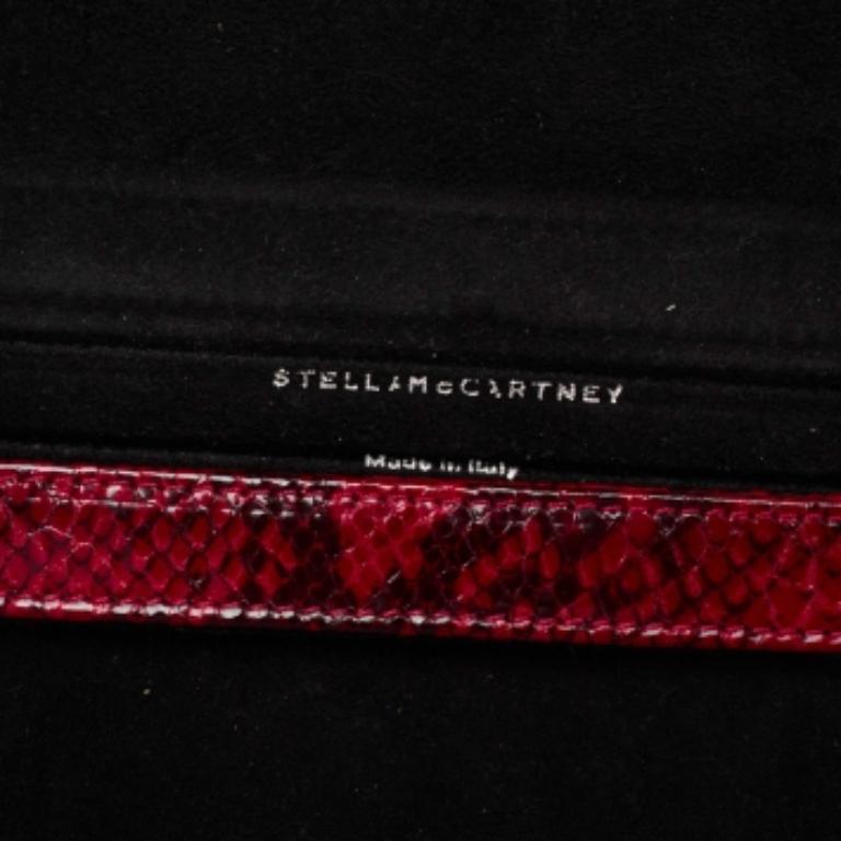 Stella McCartney Étui pour iPad 2 en faux python rouge en vente 4