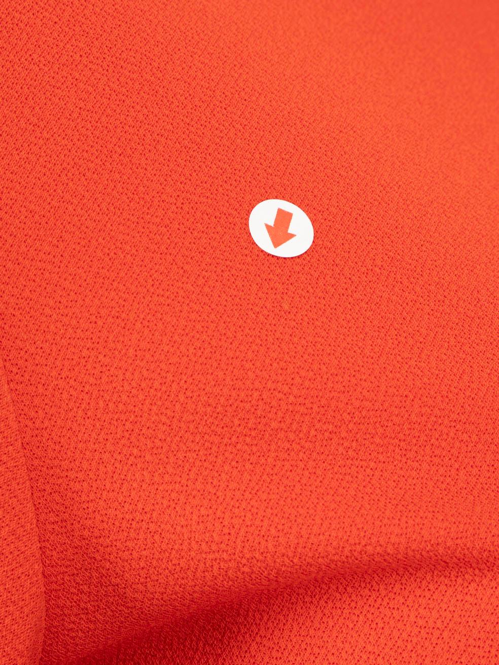 Stella McCartney - Top rosso con maniche lunghe e svasate - taglia S in vendita 1