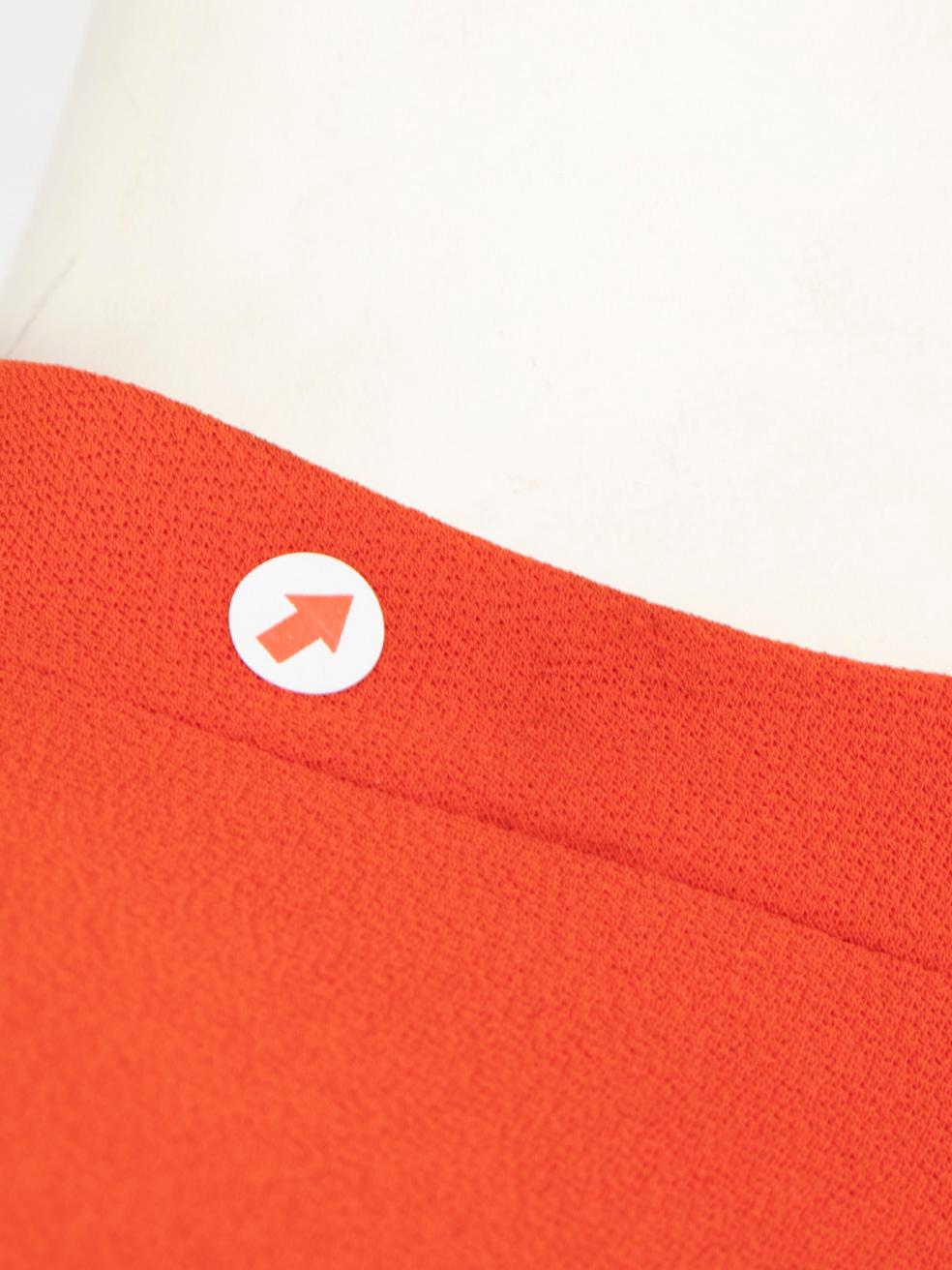 Stella McCartney - Top rosso con maniche lunghe e svasate - taglia S in vendita 2