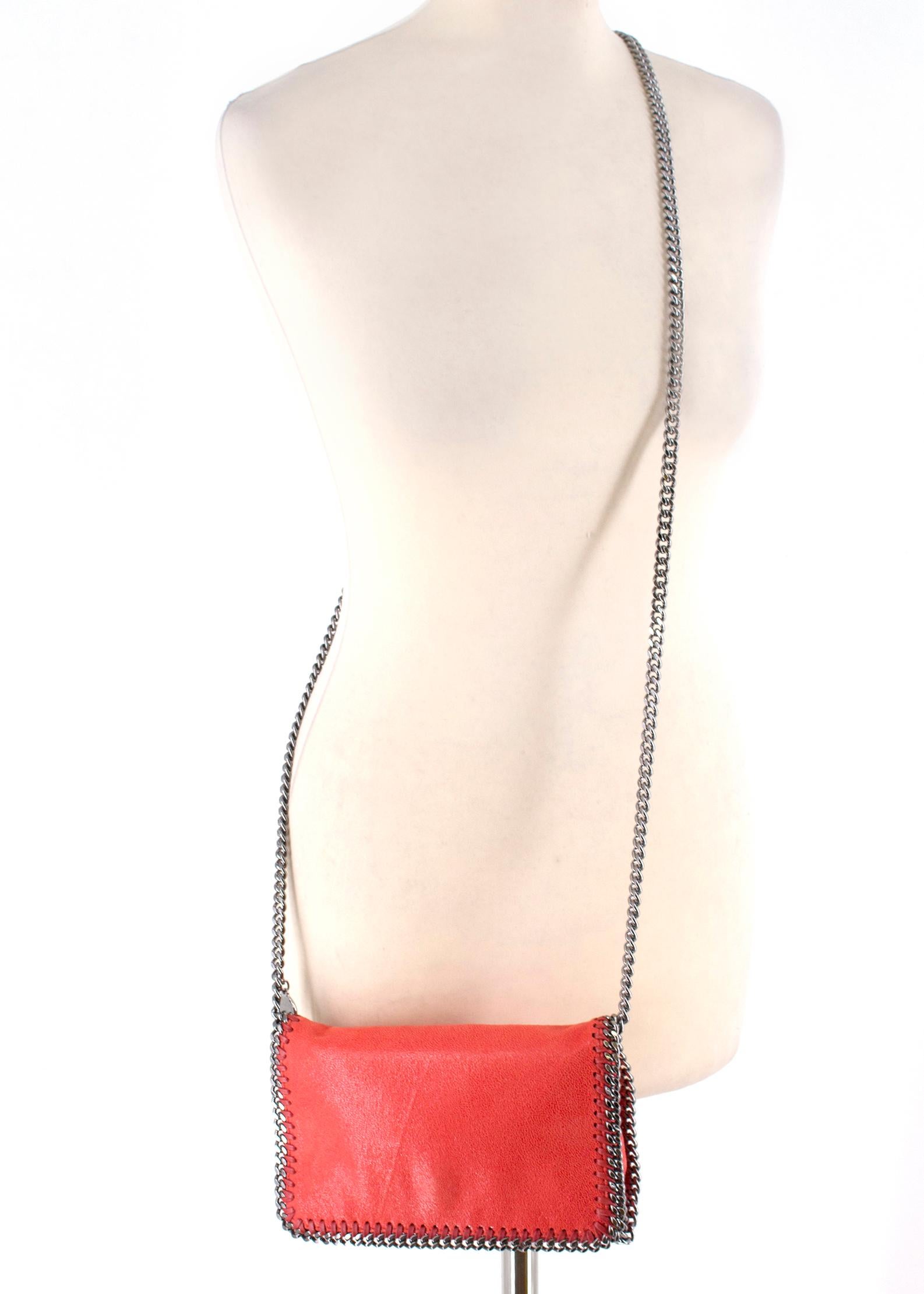 Stella McCartney Red Mini Falabella Bag 1