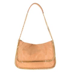 Stella McCartney Rose Gold Falabella Flap Bag M