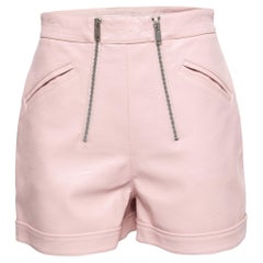 Stella McCartney Short Kallie rose en faux cuir S