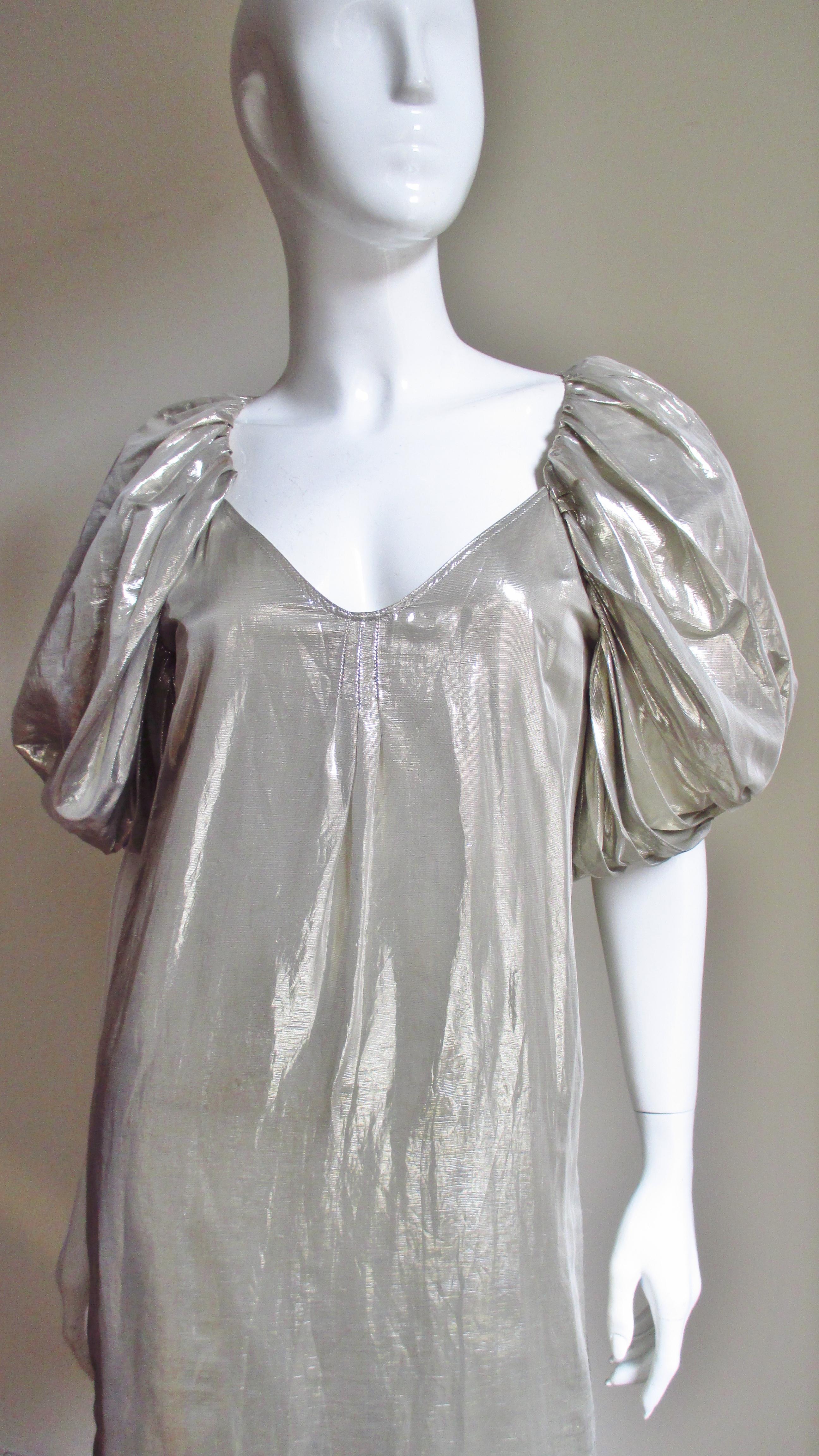 stella mccartney silver dress