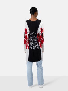 Stella McCartney - Top a fantasia astratta P/E 2017 Taglia S