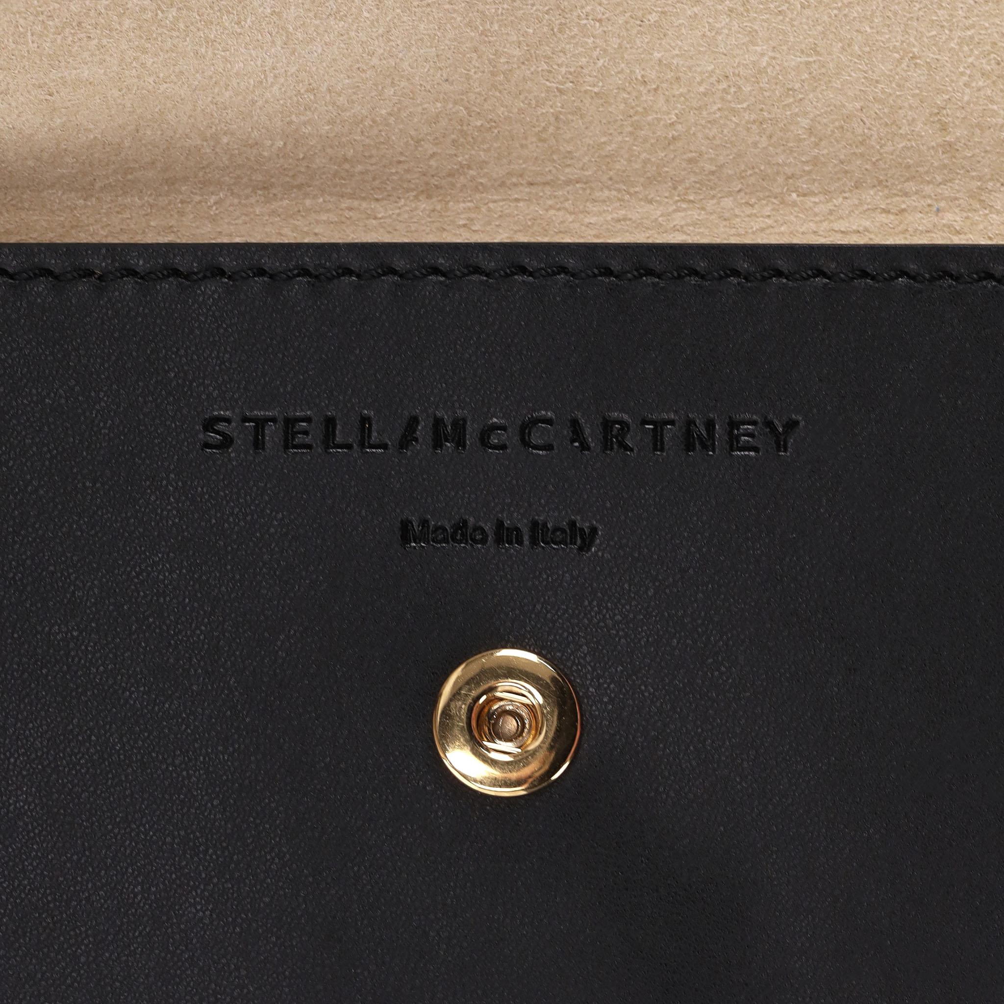 Stella McCartney Salt & Pepper Logo Tote Bag For Sale 5
