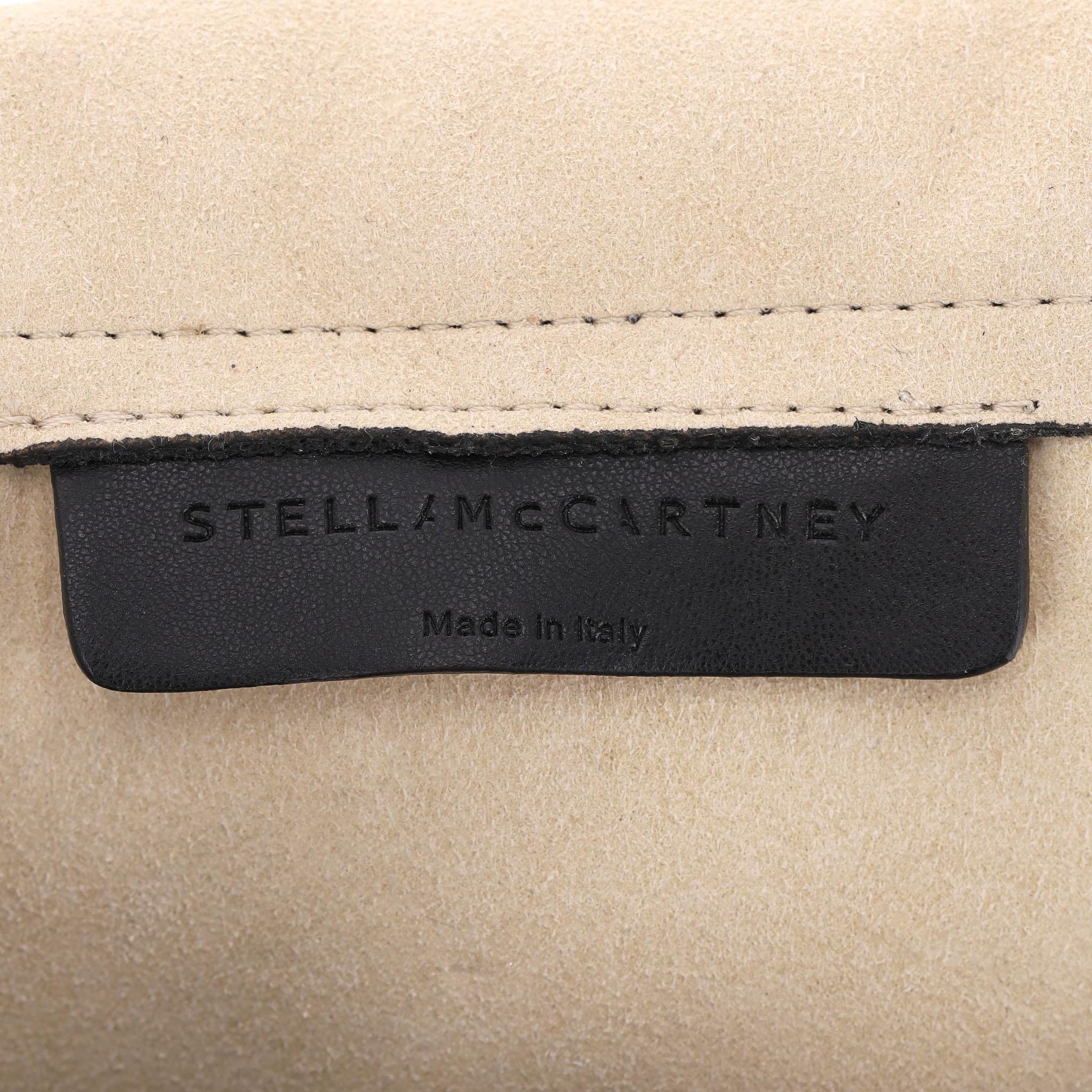 Stella McCartney Salt & Pepper Logo Tote Bag For Sale 4