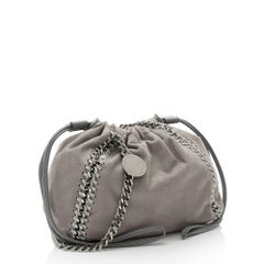 Stella McCartney Shaggy Deer Falabella Drawstring Small Tote