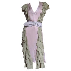 Stella McCartney Silk Color Block Dress