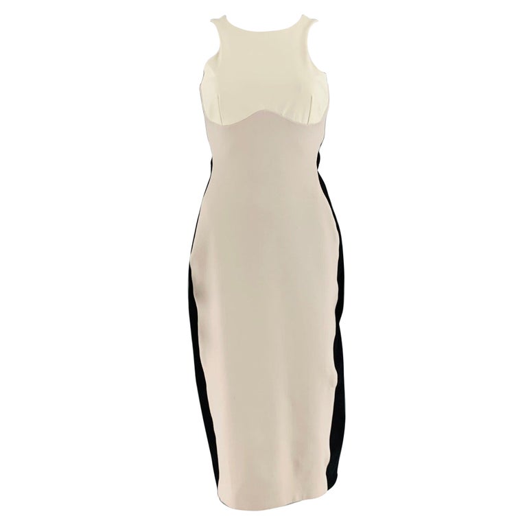 black and cream dress Sienna Cream and Black Multi Smudge Print Long Sleeve Belted Wrap Collared  Midi Dress main image 1
