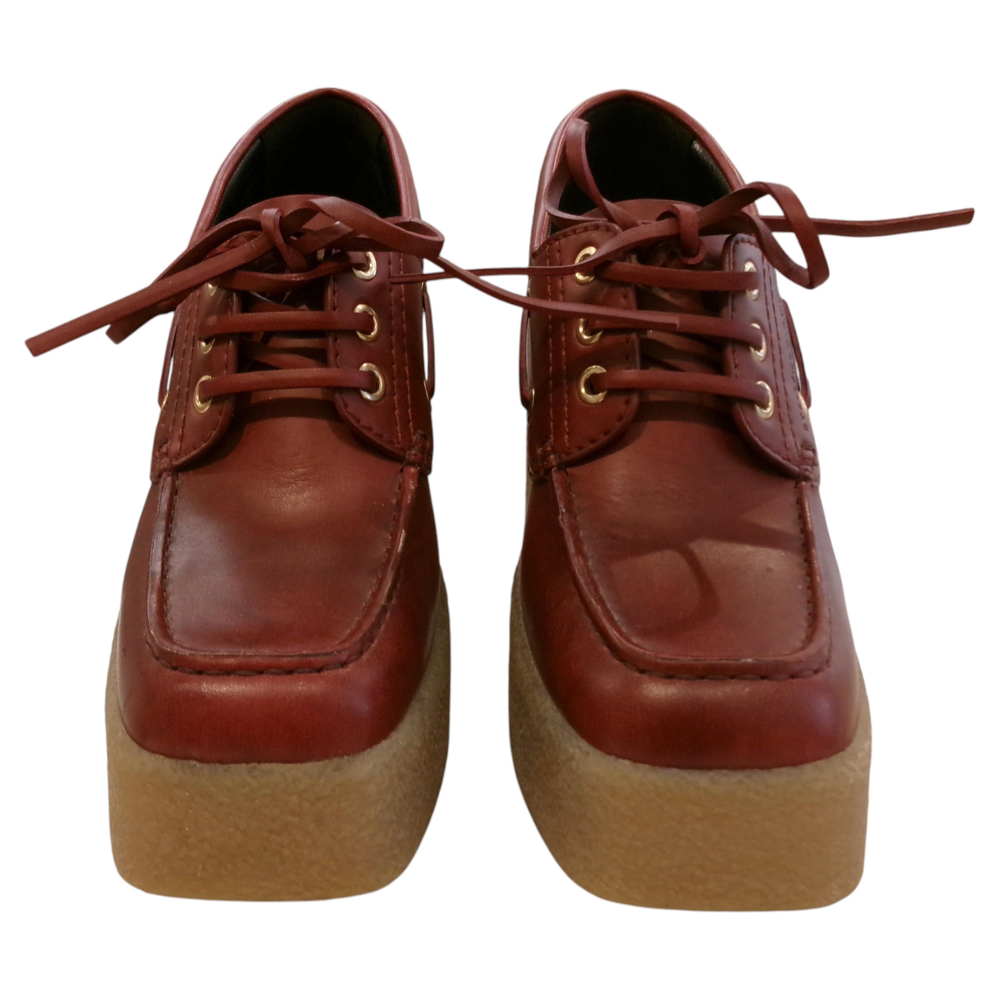 Stella McCartney Skyla Platform Loafer size 37 For Sale