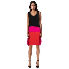 Stella McCartney Sleeveless Colour Block Dress Size M