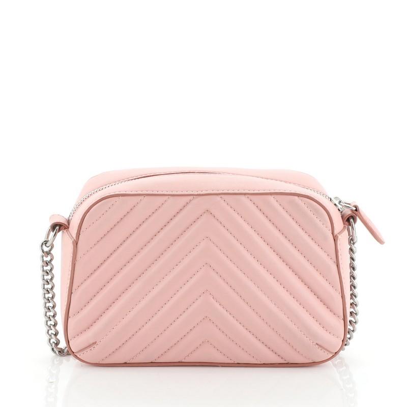 Stella McCartney Stella Star Crossbody Bag Quilted Faux Leather Medium In Good Condition In NY, NY