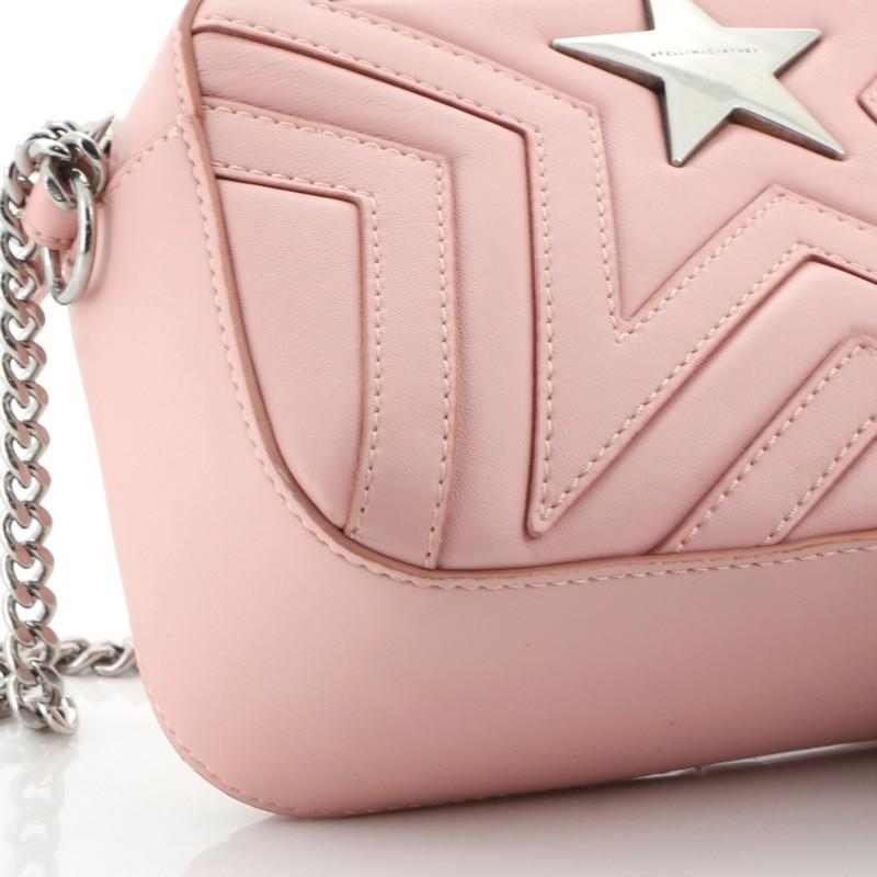 Stella McCartney Stella Star Crossbody Bag Quilted Faux Leather Medium 2