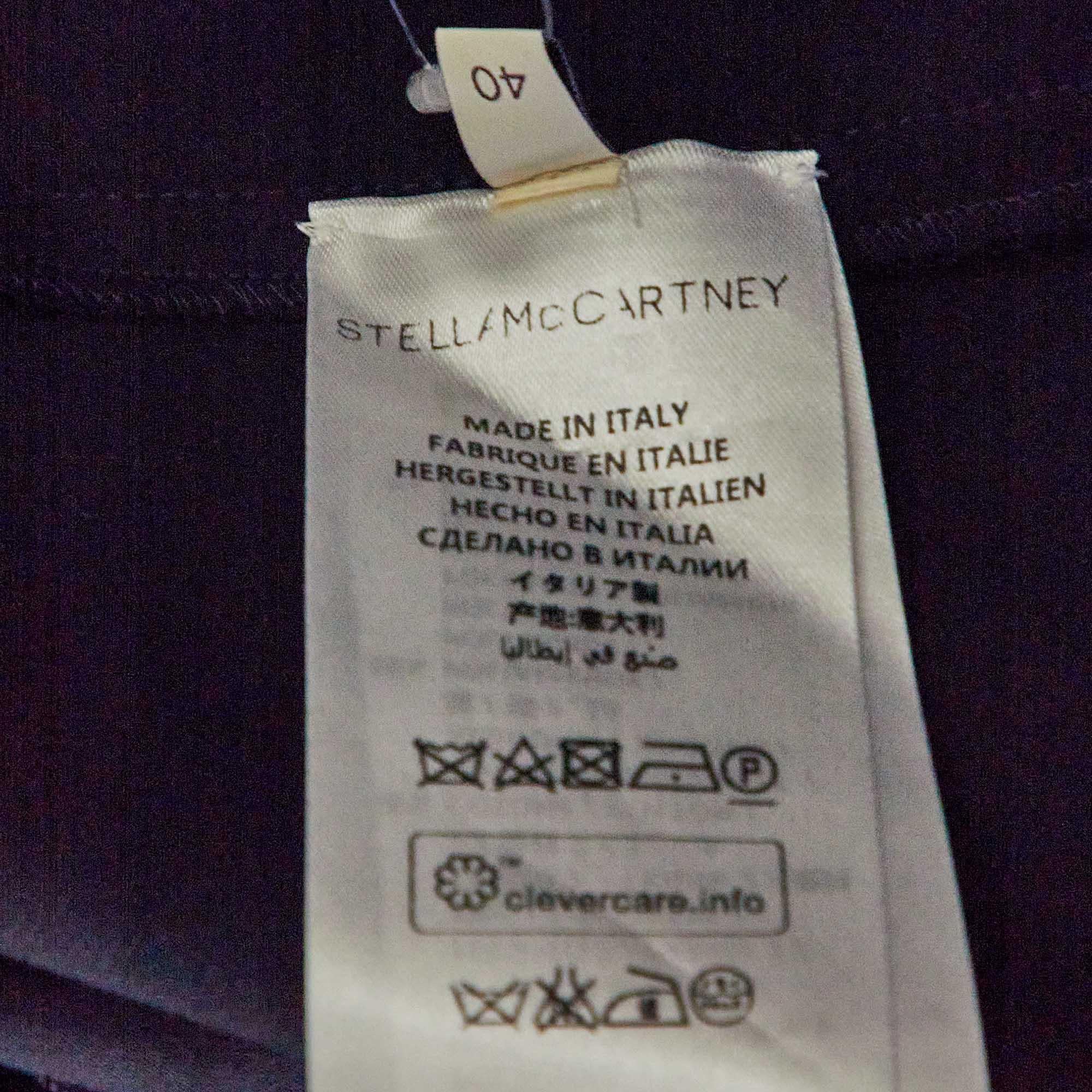 Stella McCartney Stretch Crepe geblümtes Jacquard getäfeltes Bustier Midikleid S im Zustand „Hervorragend“ im Angebot in Dubai, Al Qouz 2