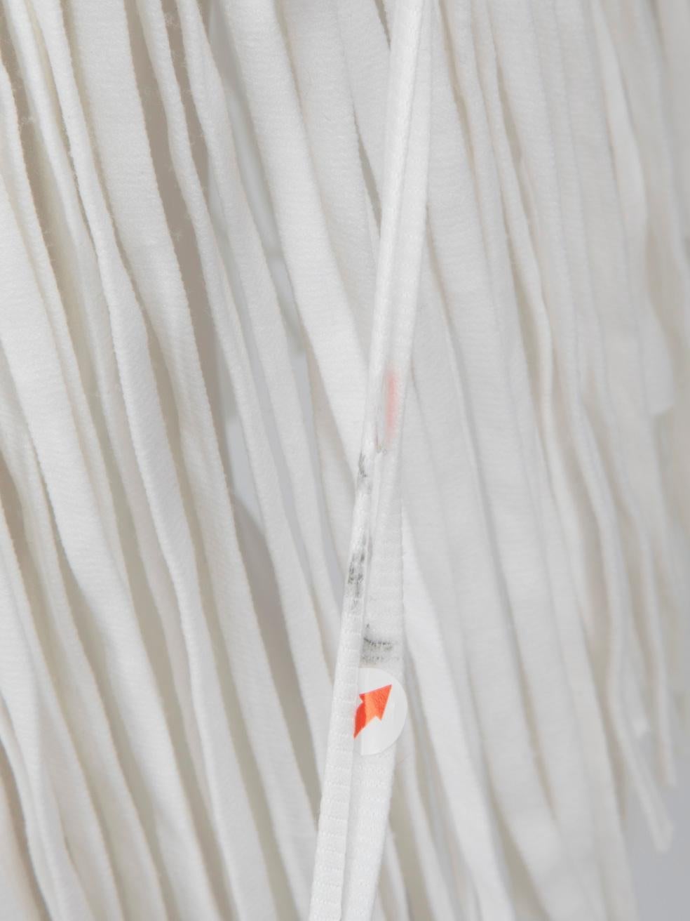 Stella McCartney - Robe asymétrique rayée à pompons - Taille L en vente 4