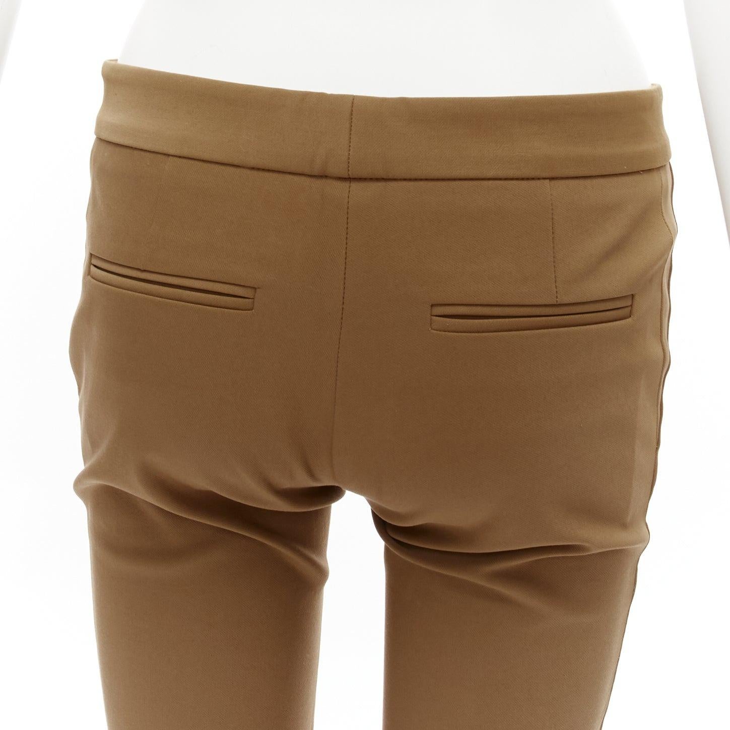 STELLA MCCARTNEY tan brown cotton blend stretchy cropped pants IT38 XS
Reference: LNKO/A02241
Brand: Stella McCartney
Designer: Stella McCartney
Material: Cotton, Blend
Color: Tan Brown
Pattern: Solid
Closure: Zip Fly
Made in: