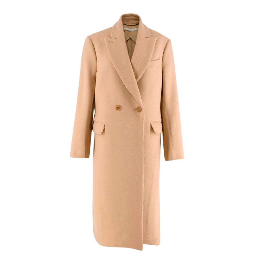 Double Breasted Wool Coat 