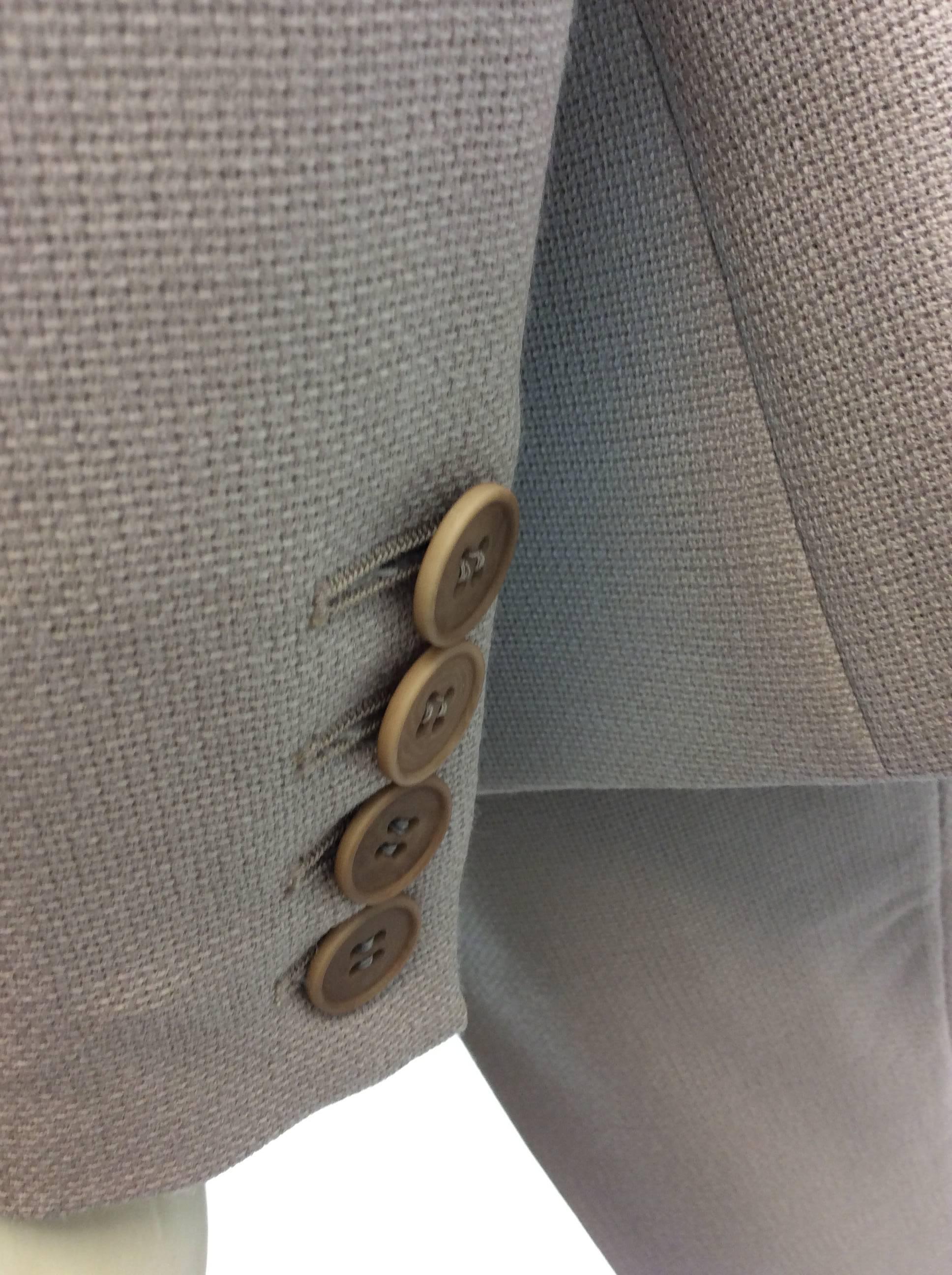Stella McCartney Tan Pant Suit In Excellent Condition For Sale In Narberth, PA