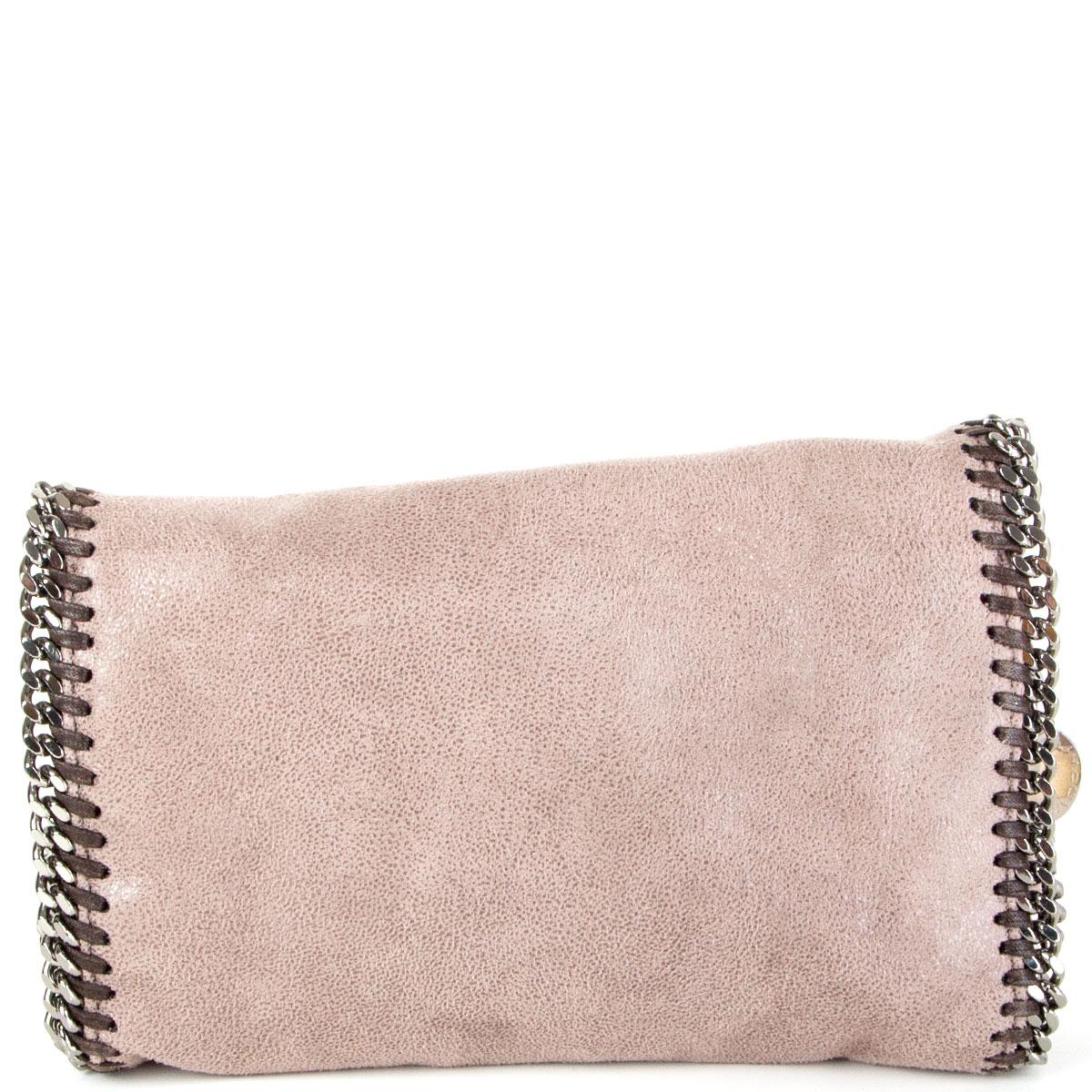 Beige STELLA MCCARTNEY taupe Shaggy Deer Falabella Crossbody Shoulder Bag