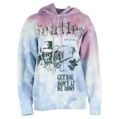 Stella Mccartney + The Beatles Printed Tie Dyed Cotton Jersey Hoodie Small