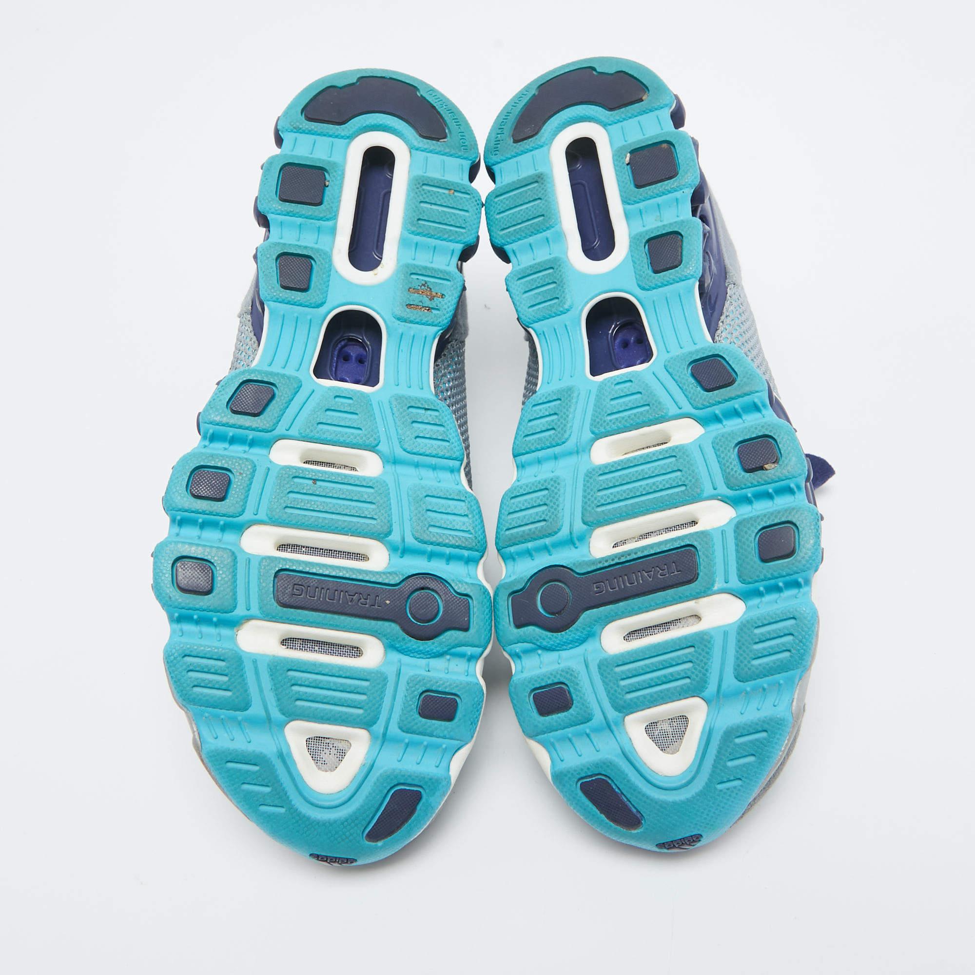 Stella McCartney Tricolor Mesh und Kunstleder Low Top Turnschuhe Größe 36 2/3 im Angebot 1