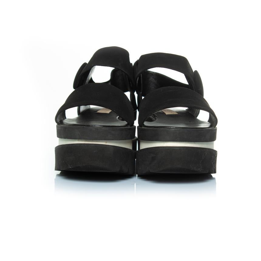 Stella McCartney, triple platform sandal In Good Condition For Sale In AMSTERDAM, NL
