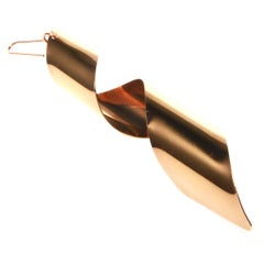 Stella McCartney Twist Drop Ribbon Earring