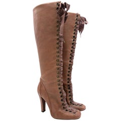 Botas con cordones de piel vegana Stella McCartney - UE 36