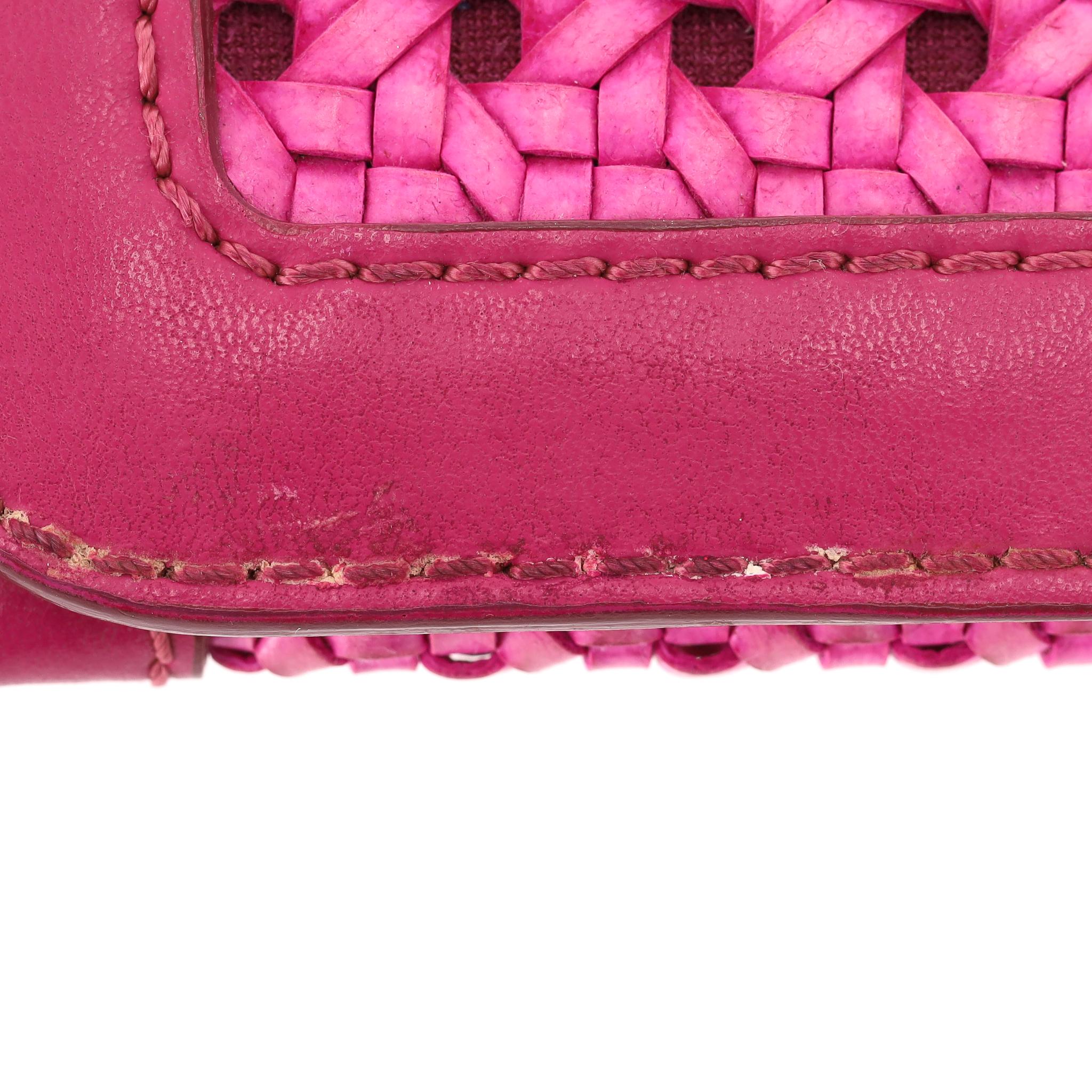 Stella McCartney Geflochtene Crossbody-Tasche aus veganem Leder im Angebot 7