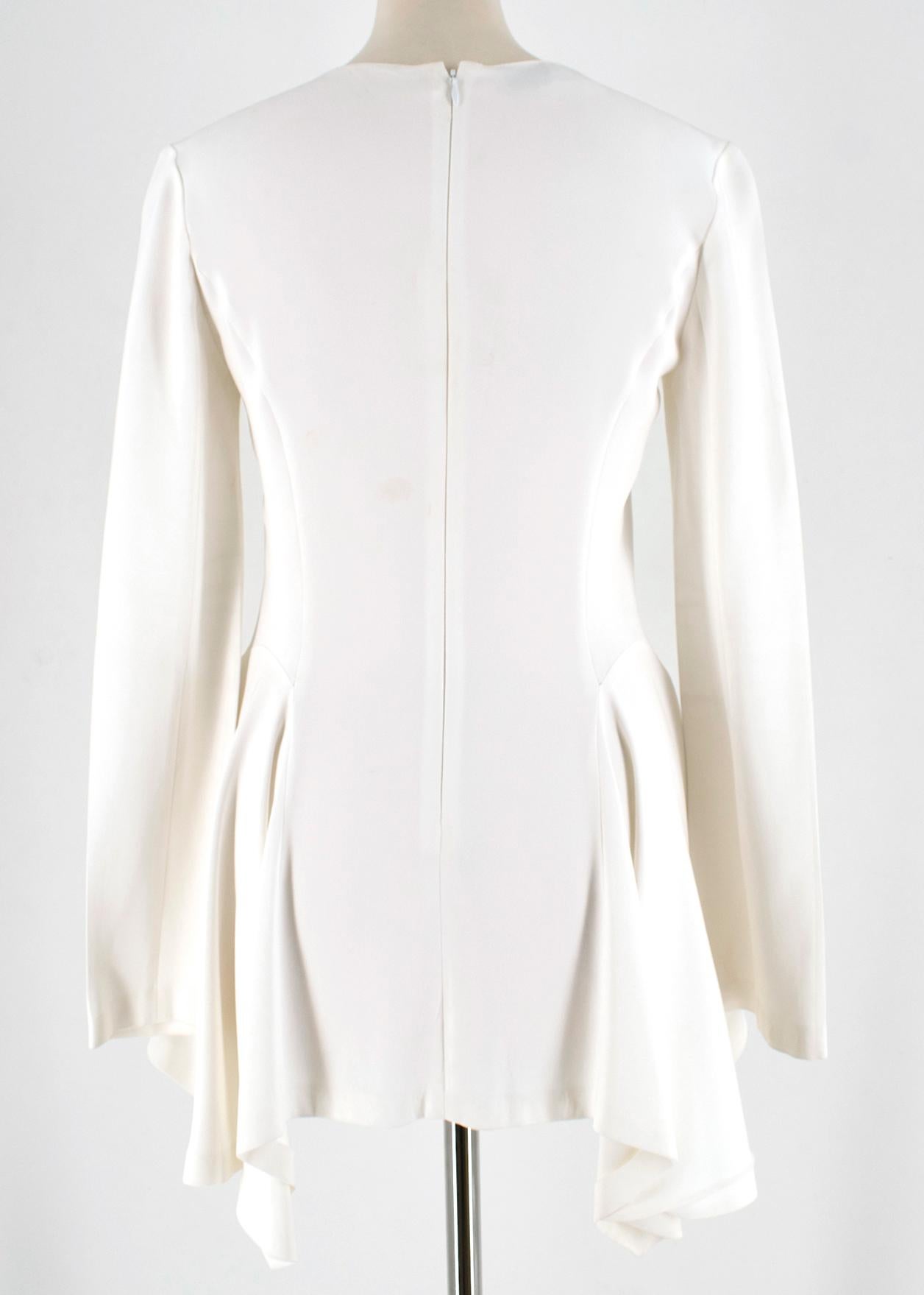 stella mccartney white blouse