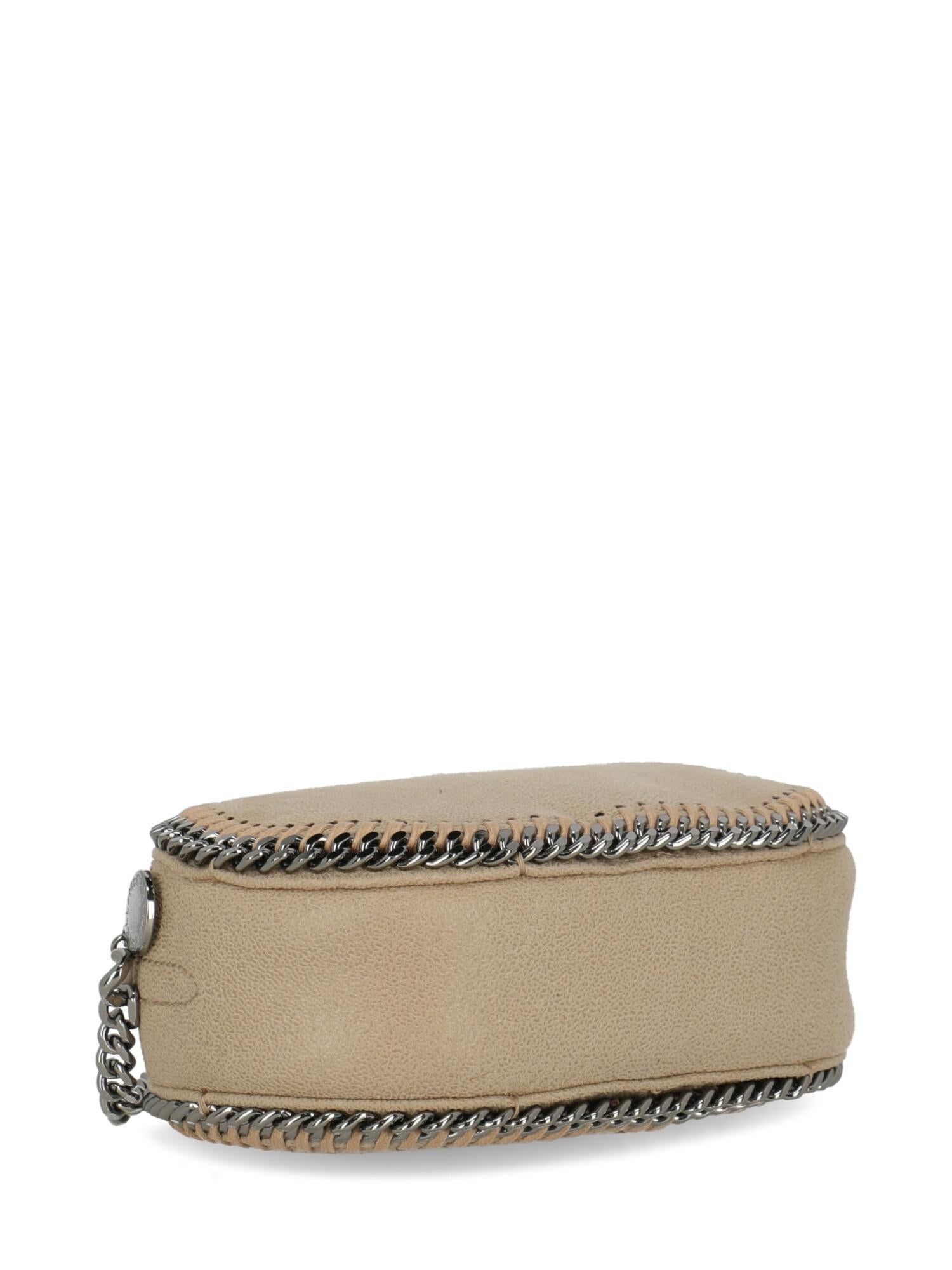 Stella Mccartney Woman Shoulder bag Falabella Beige Faux Leather For Sale 1