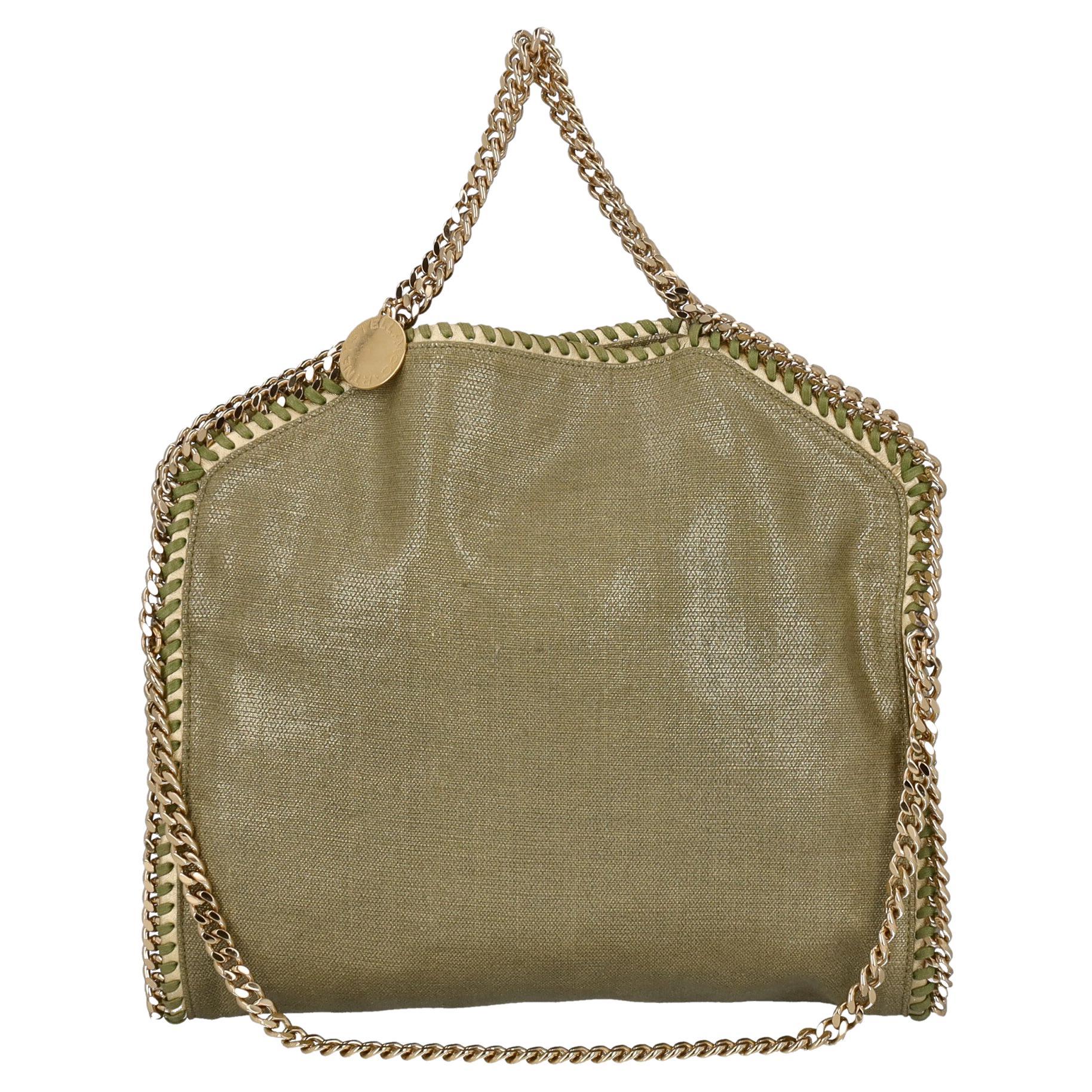 Stella Mccartney Women Shoulder bags Falabella Green Synthetic Fibers For  Sale at 1stDibs