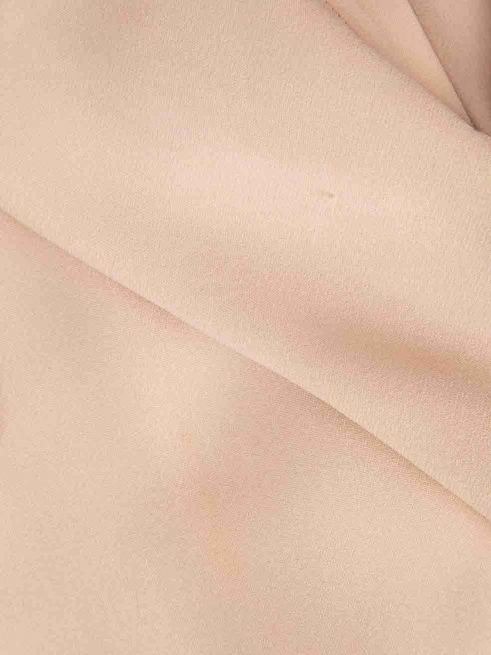 Stella McCartney - Robe rose drapée longueur genou pour femme en vente 1
