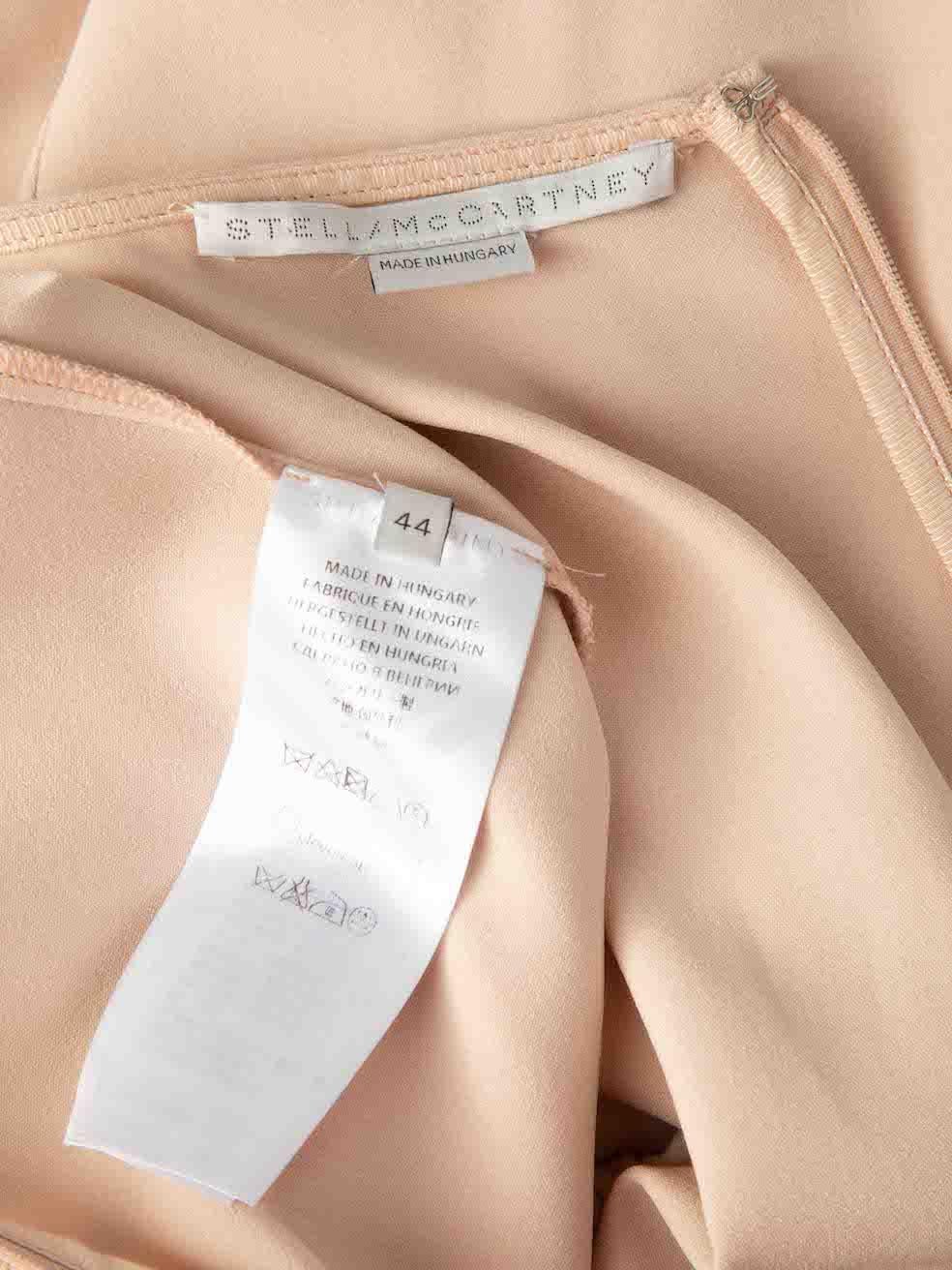 Stella McCartney Women's Pink Draped Knee Length Dress For Sale 4